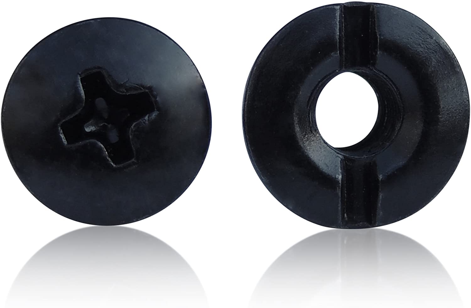 Grizzly Black Chicago Screws For Leather/Kydex Gun Holsters/Clips and Knife Sheaths 1/4 Inch - 50 Pack