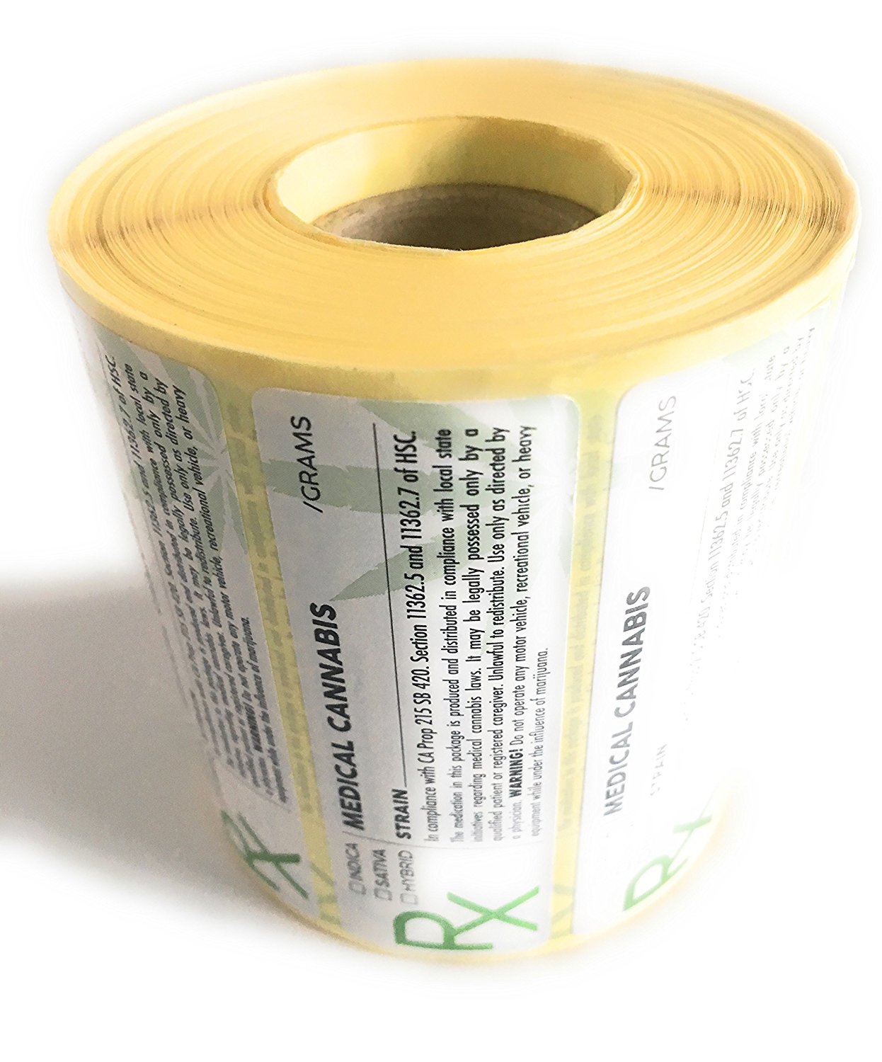 MedicalCannabis Label, 1000 Per Roll - RingBinderDepot.com